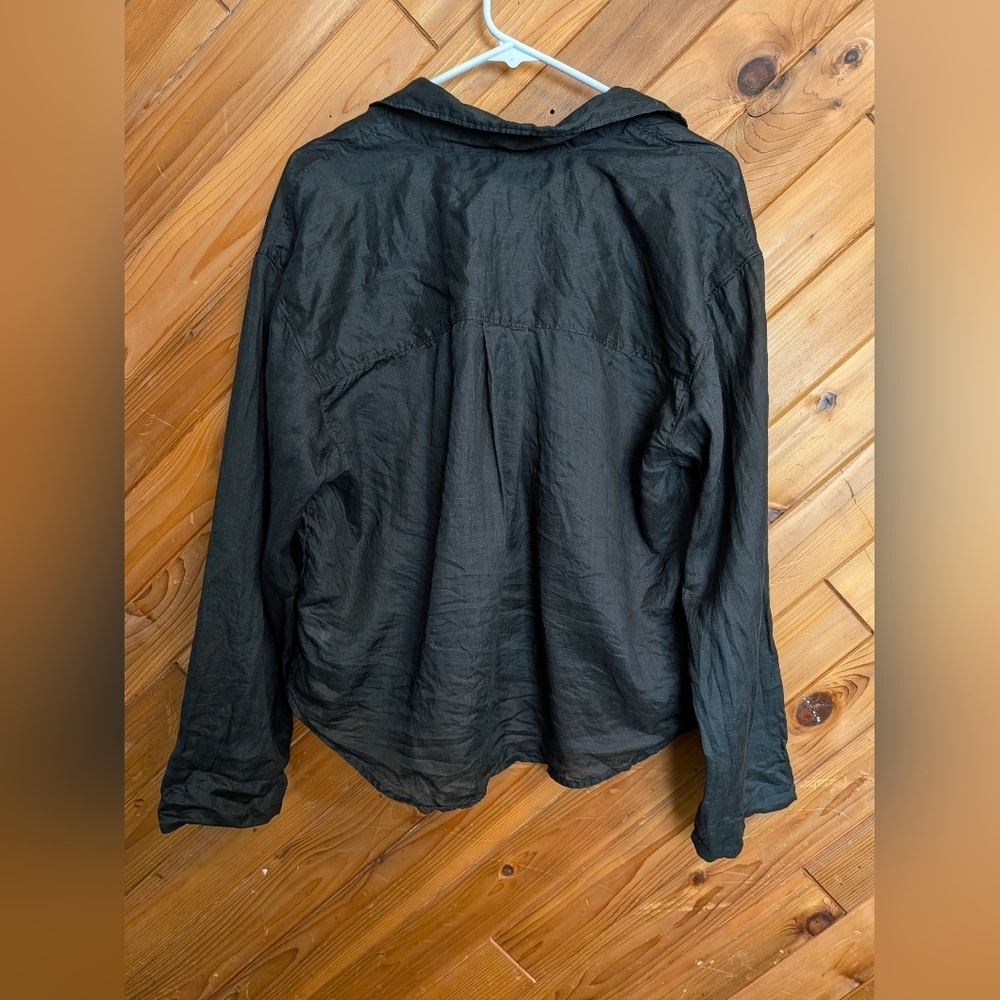 Madewell Resort Long-Sleeve Shirt Size Medium - Picture 7 of 8